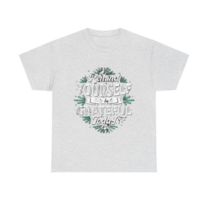 Be Grateful Unisex Heavy Cotton Tee - S-Mart Shop Smart Treasures