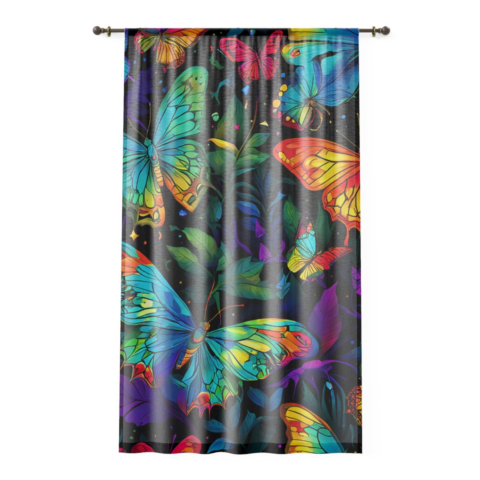 Butterfly Window Curtain - S-Mart Shop Smart Treasures