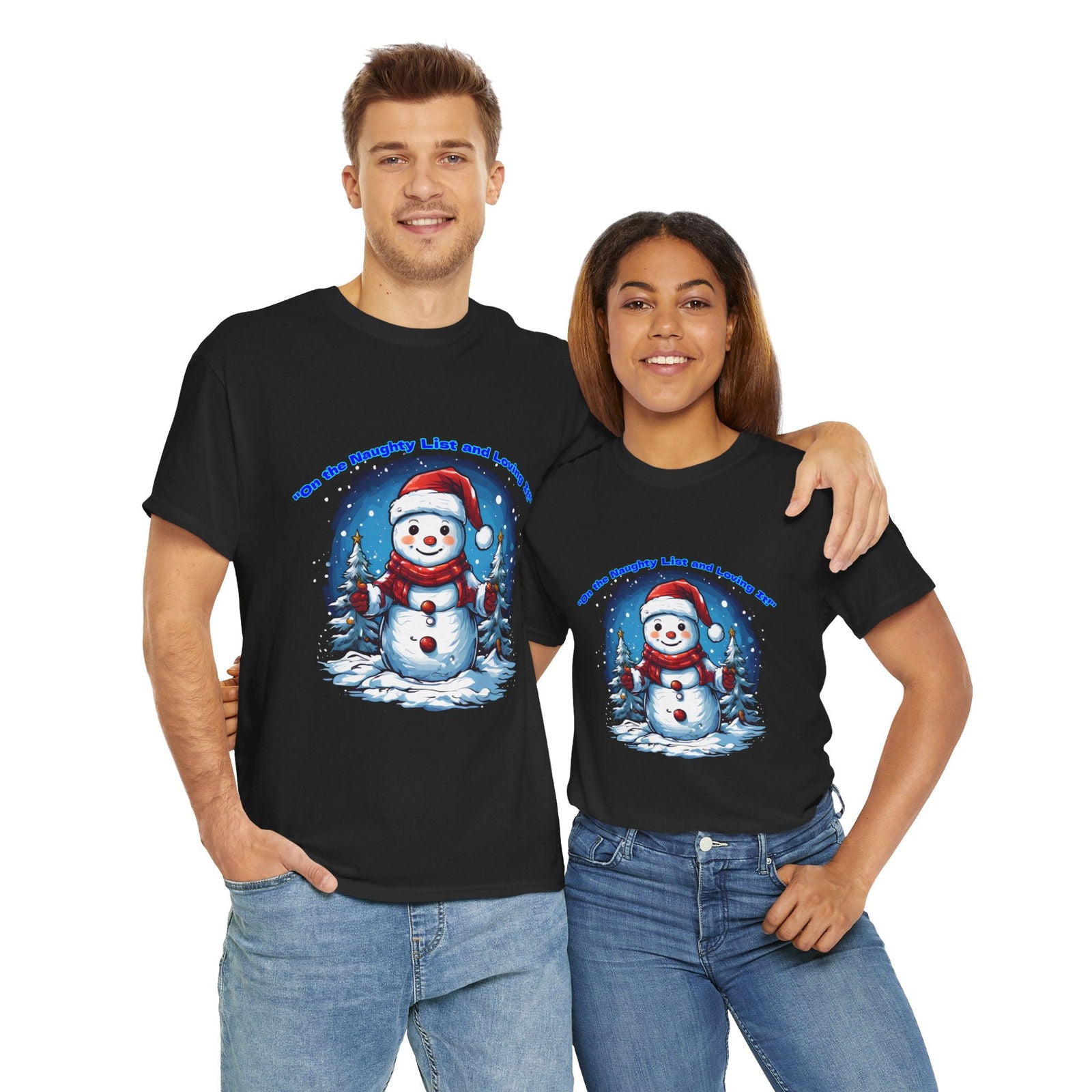 Christmas Snowman Tee - S-Mart Shop Smart Treasures