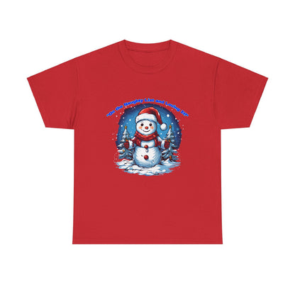 Christmas Snowman Tee - S-Mart Shop Smart Treasures