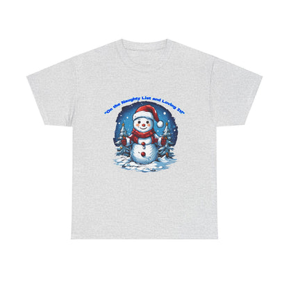 Christmas Snowman Tee - S-Mart Shop Smart Treasures