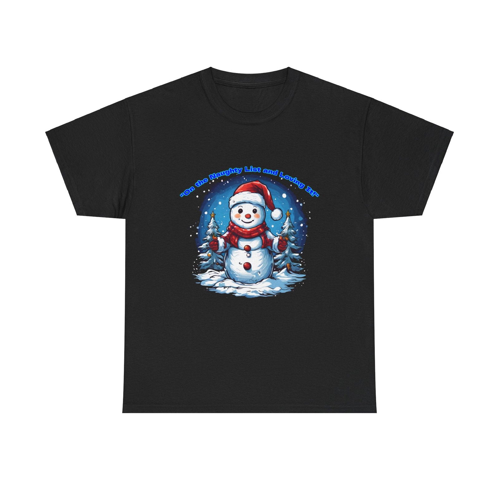 Christmas Snowman Tee - S-Mart Shop Smart Treasures