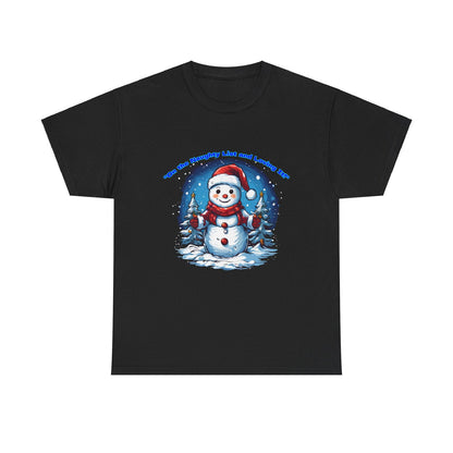 Christmas Snowman Tee - S-Mart Shop Smart Treasures