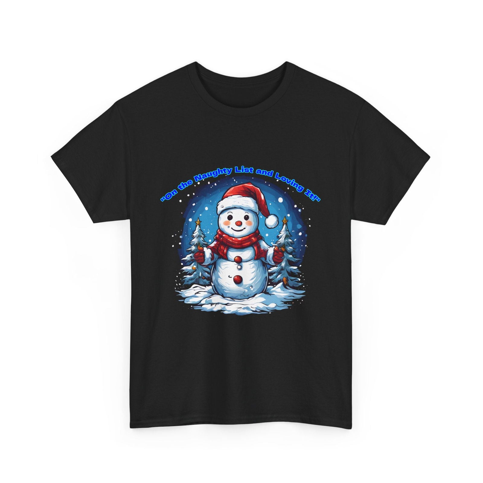 Christmas Snowman Tee - S-Mart Shop Smart Treasures