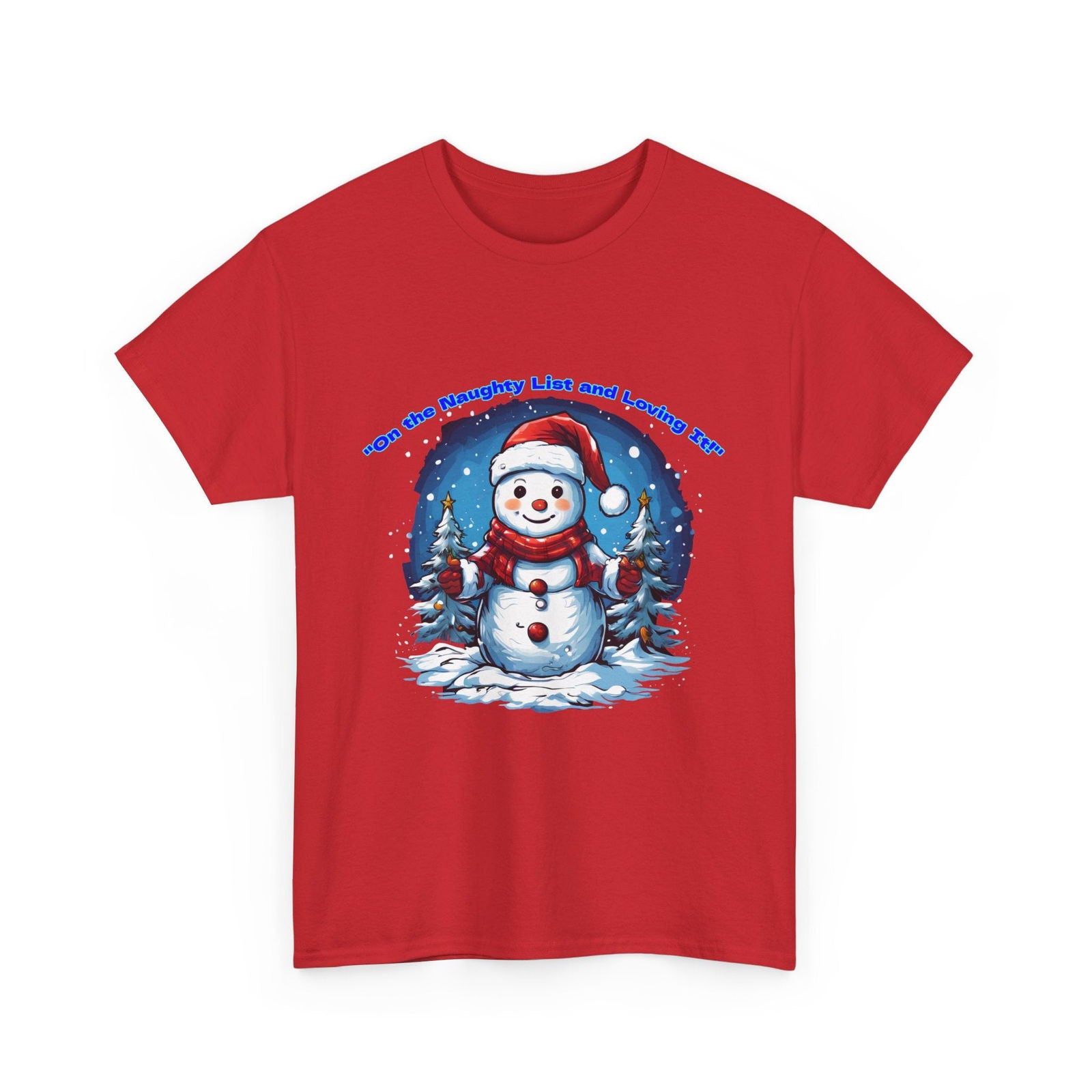 Christmas Snowman Tee - S-Mart Shop Smart Treasures