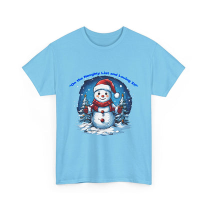 Christmas Snowman Tee - S-Mart Shop Smart Treasures