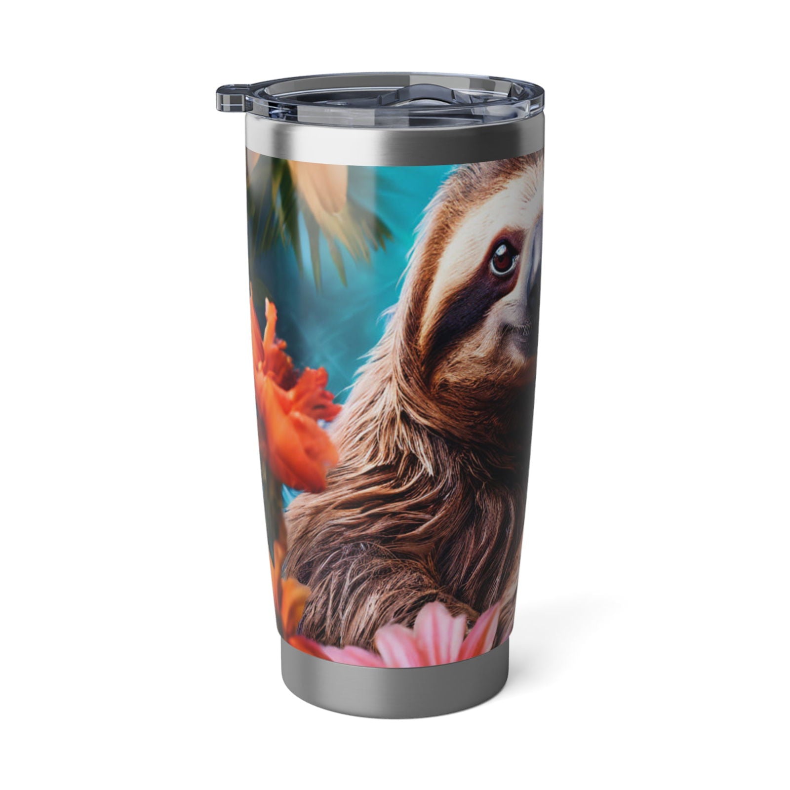 Cute Happy Sloth Vagabond 20oz Tumbler - S-Mart Shop Smart Treasures