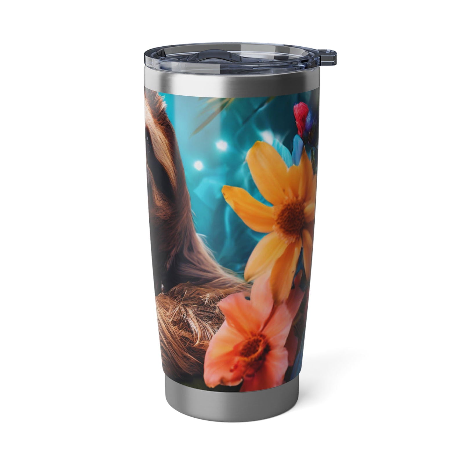 Cute Happy Sloth Vagabond 20oz Tumbler - S-Mart Shop Smart Treasures