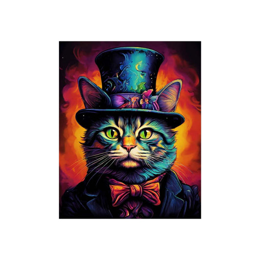 Dapper Cat Fine Art Posters - S-Mart Shop Smart Treasures