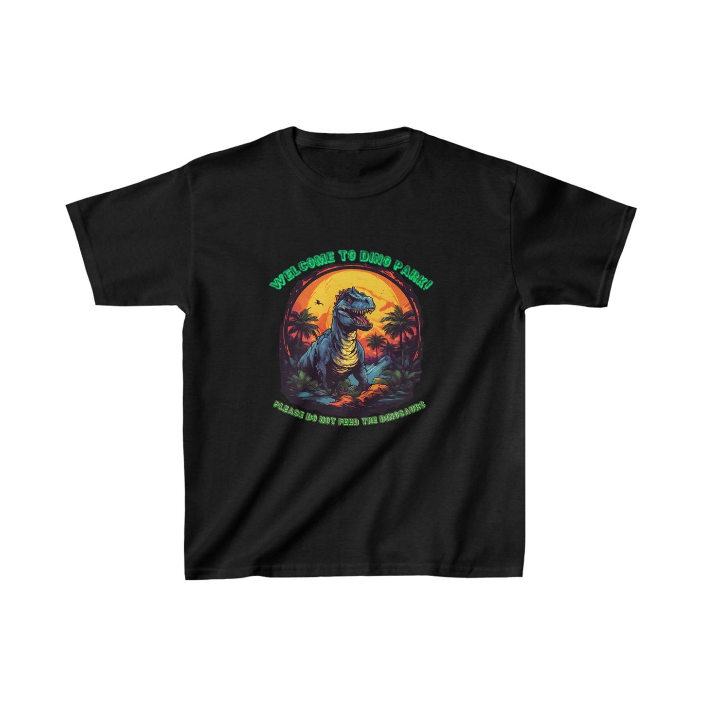 Dino Park Kids Heavy Cotton™ Tee - S-Mart Shop Smart Treasures
