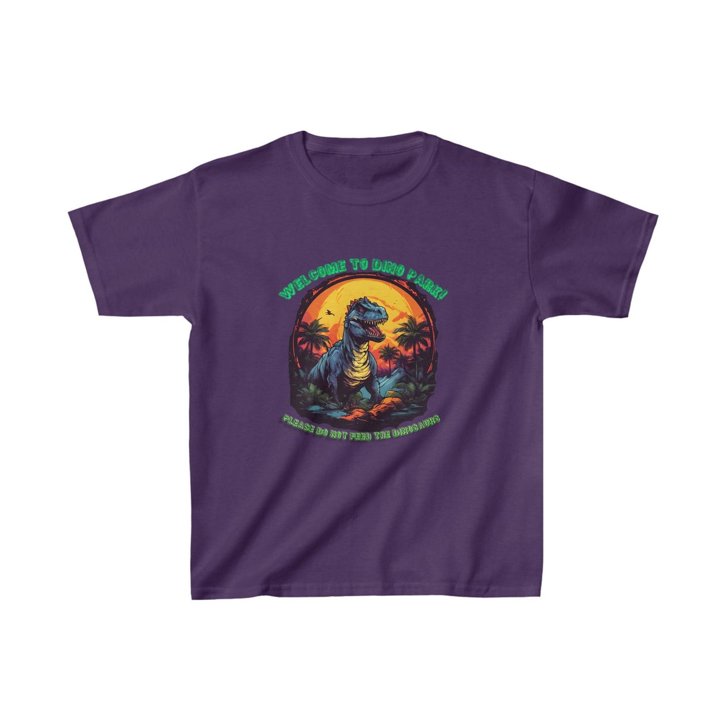 Dino Park Kids Heavy Cotton™ Tee - S-Mart Shop Smart Treasures