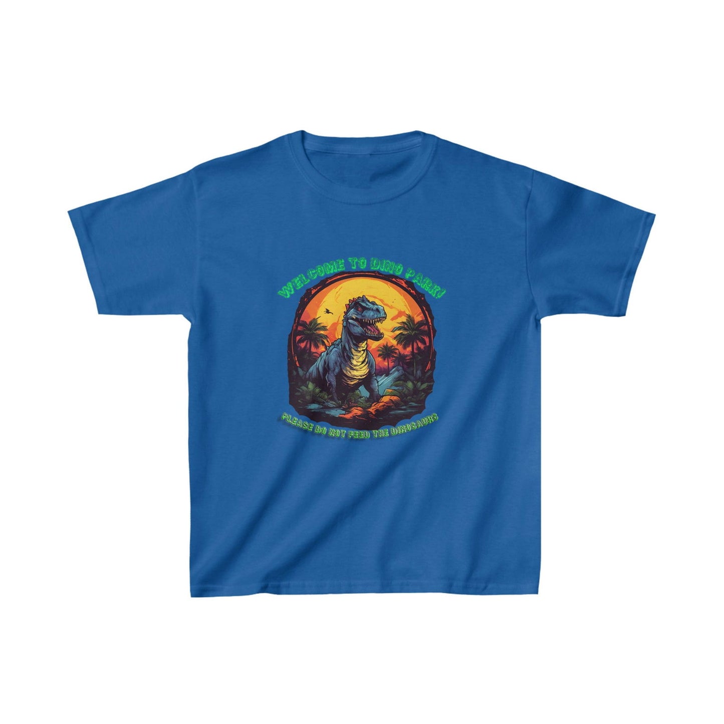 Dino Park Kids Heavy Cotton™ Tee - S-Mart Shop Smart Treasures