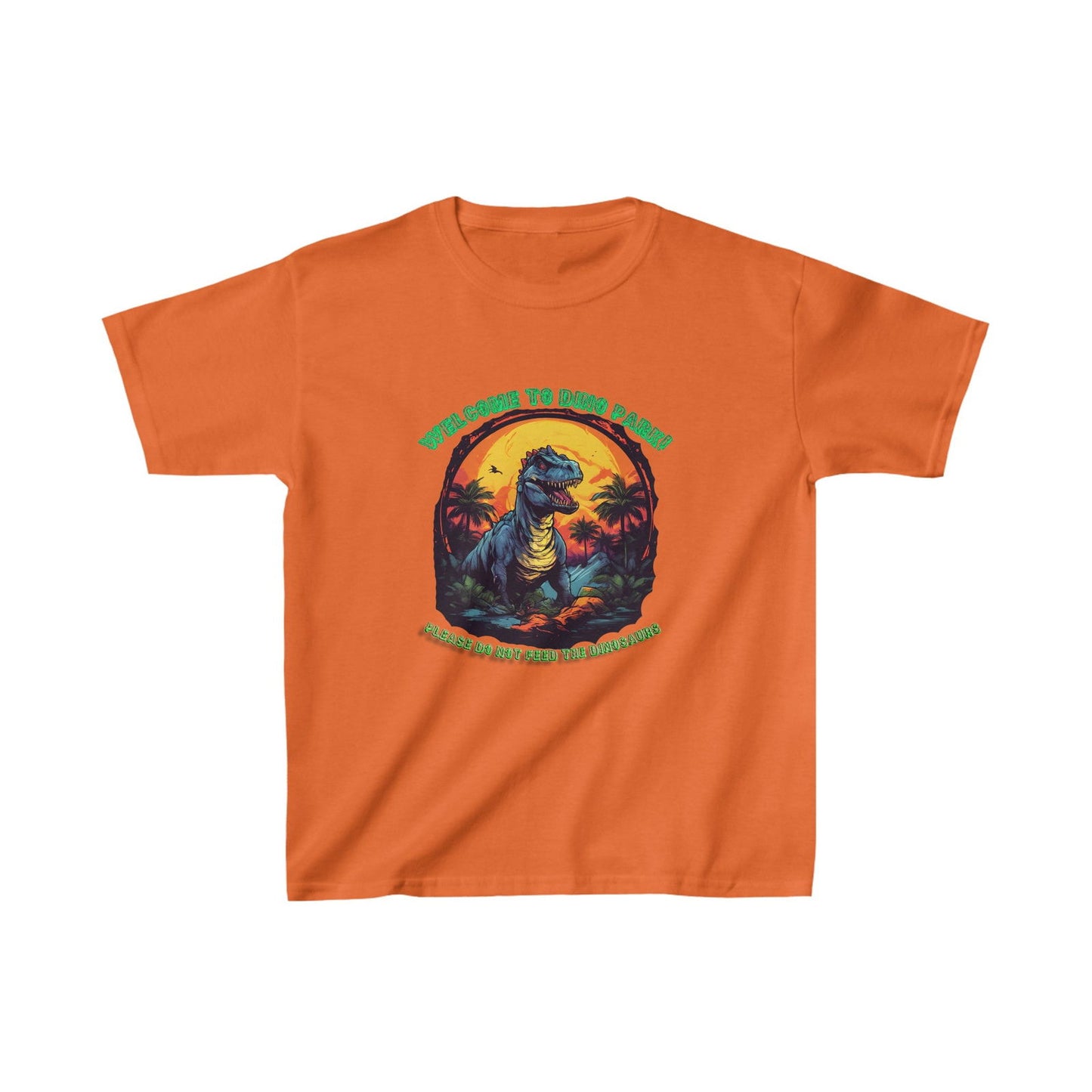 Dino Park Kids Heavy Cotton™ Tee - S-Mart Shop Smart Treasures