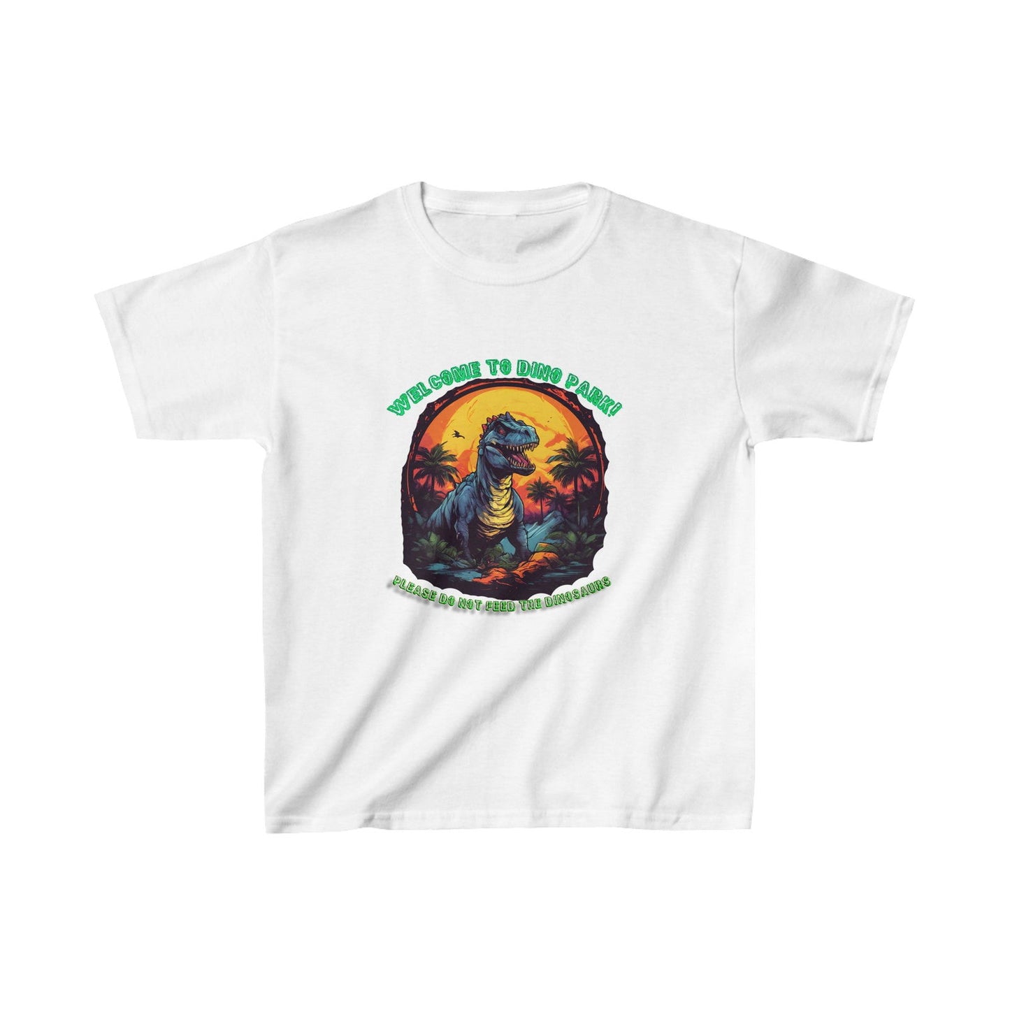 Dino Park Kids Heavy Cotton™ Tee - S-Mart Shop Smart Treasures