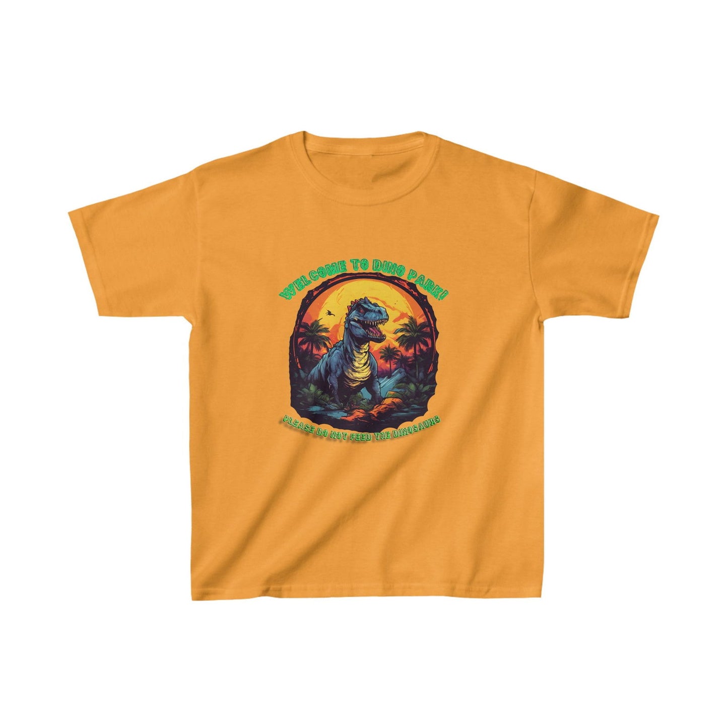 Dino Park Kids Heavy Cotton™ Tee - S-Mart Shop Smart Treasures