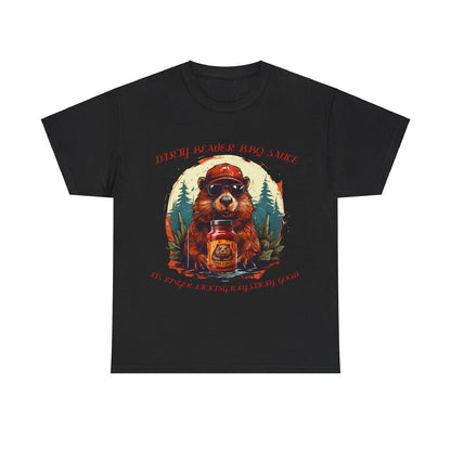 Dirty Beaver BBQ Sauce Unisex Heavy Cotton Tee - S-Mart Shop Smart Treasures