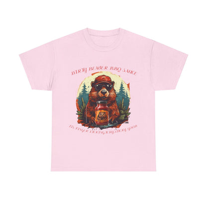 Dirty Beaver BBQ Sauce Unisex Heavy Cotton Tee - S-Mart Shop Smart Treasures