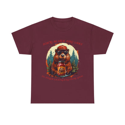 Dirty Beaver BBQ Sauce Unisex Heavy Cotton Tee - S-Mart Shop Smart Treasures