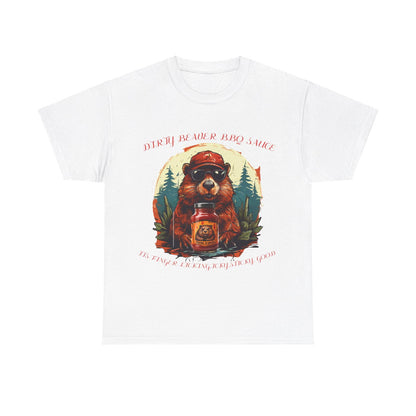 Dirty Beaver BBQ Sauce Unisex Heavy Cotton Tee - S-Mart Shop Smart Treasures
