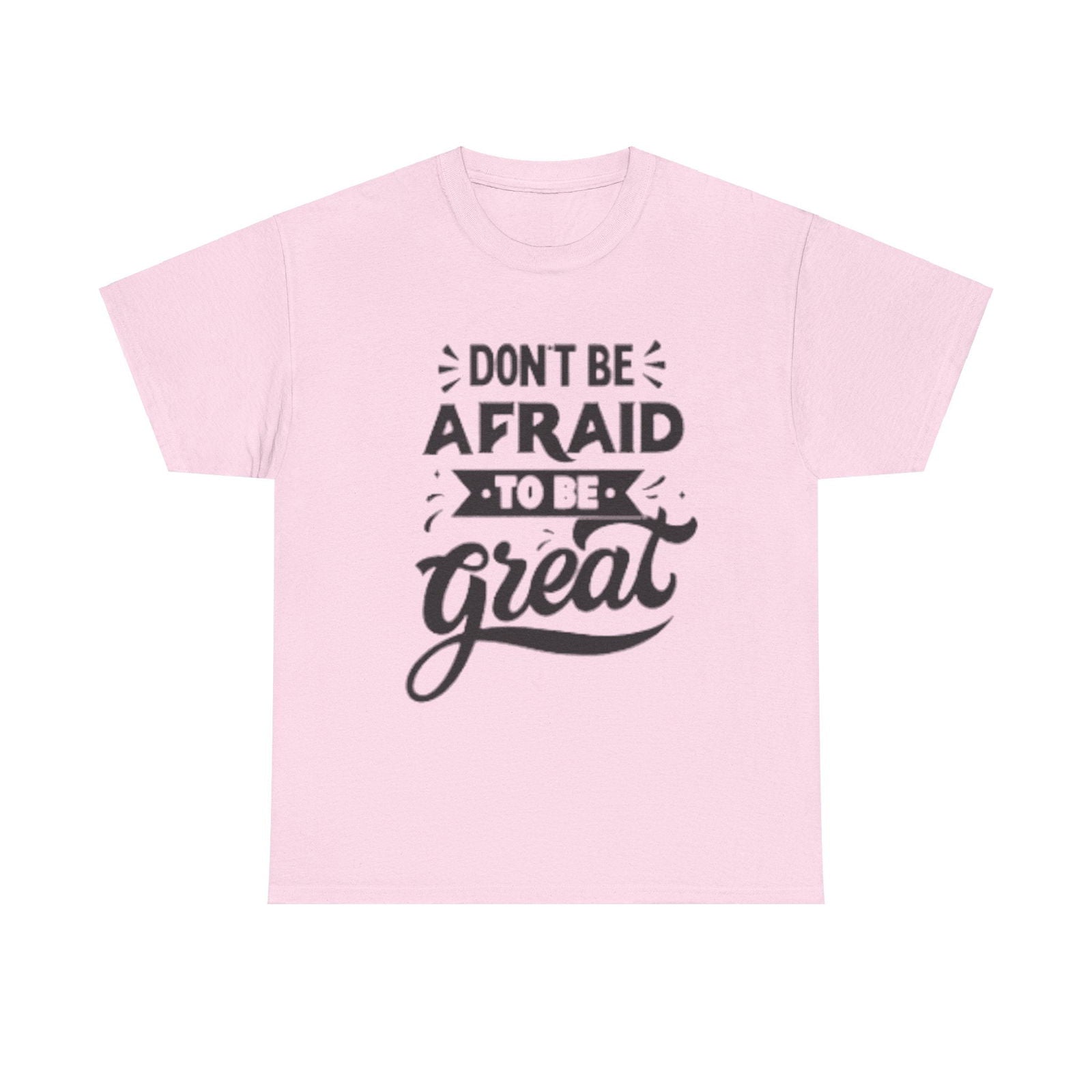 Dont Be Afraid Unisex Heavy Cotton Tee - S-Mart Shop Smart Treasures