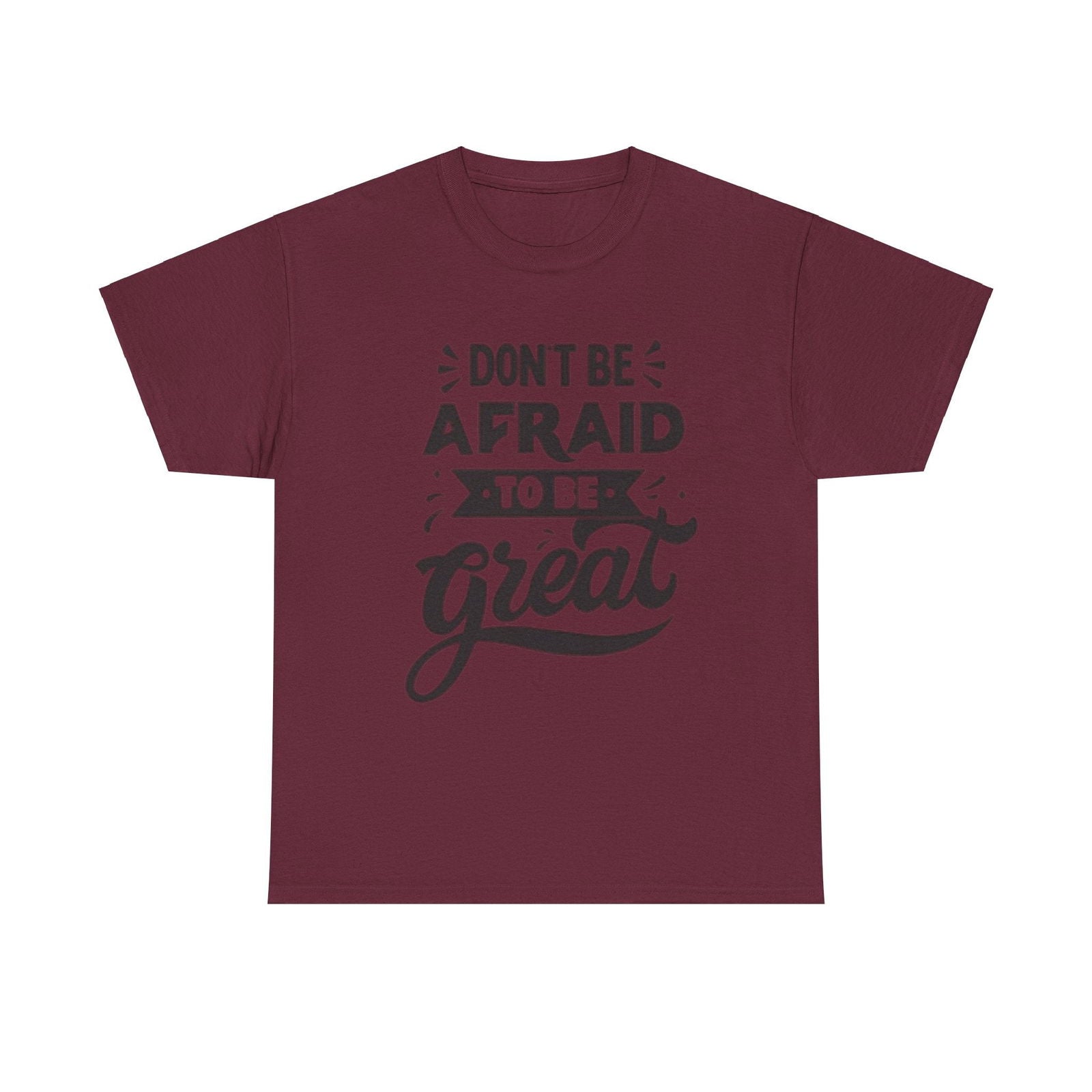 Dont Be Afraid Unisex Heavy Cotton Tee - S-Mart Shop Smart Treasures