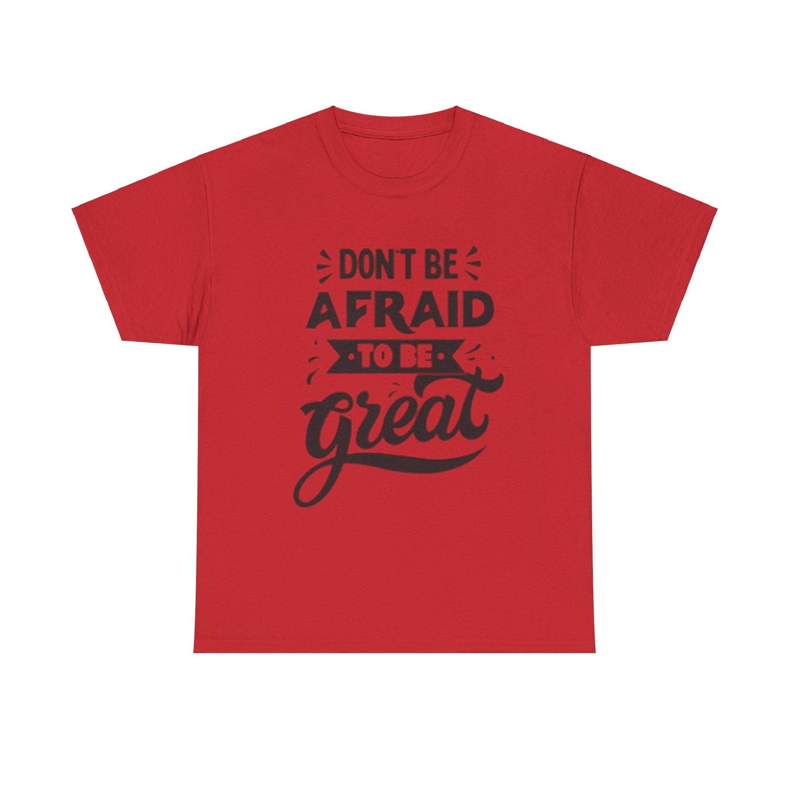 Dont Be Afraid Unisex Heavy Cotton Tee - S-Mart Shop Smart Treasures