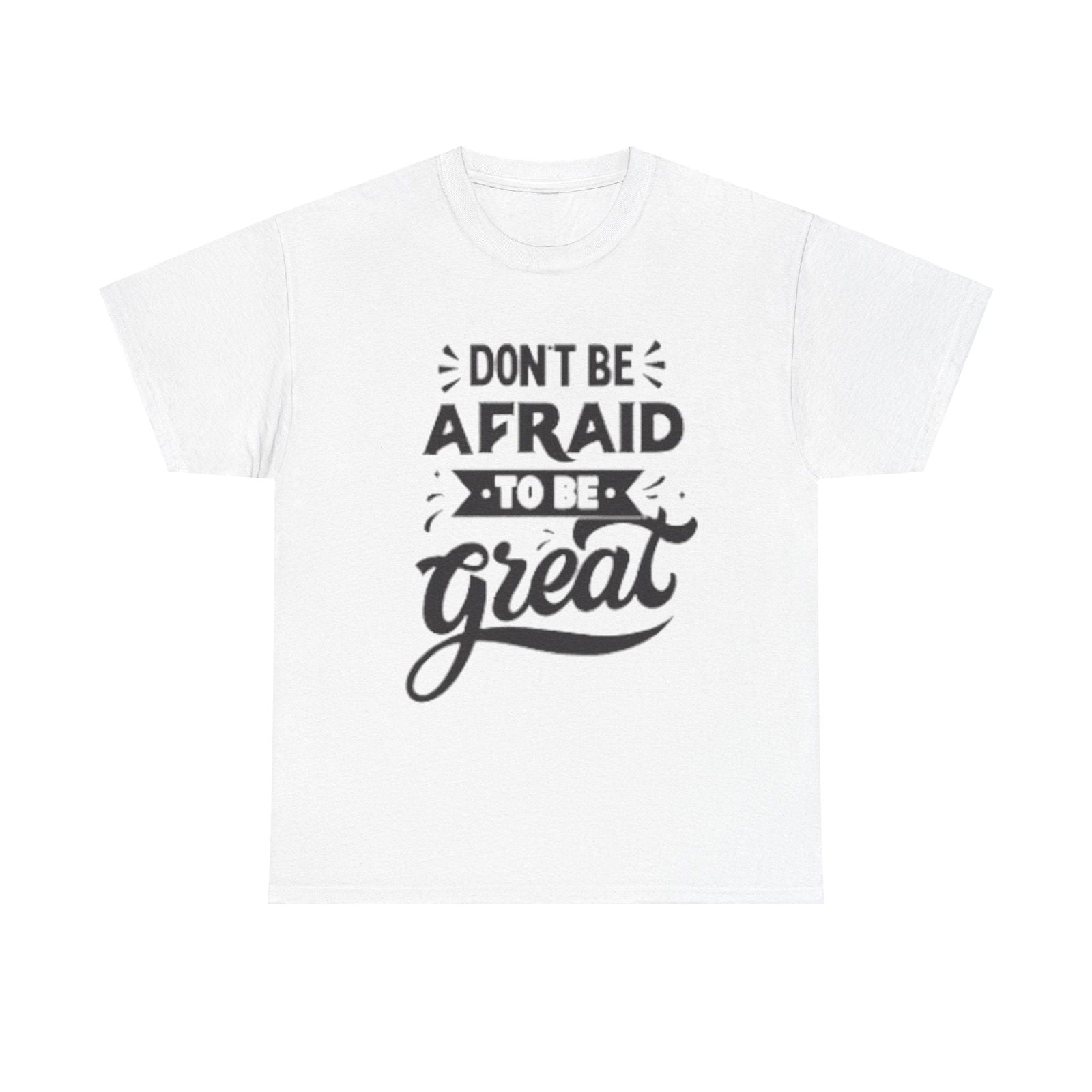 Dont Be Afraid Unisex Heavy Cotton Tee - S-Mart Shop Smart Treasures