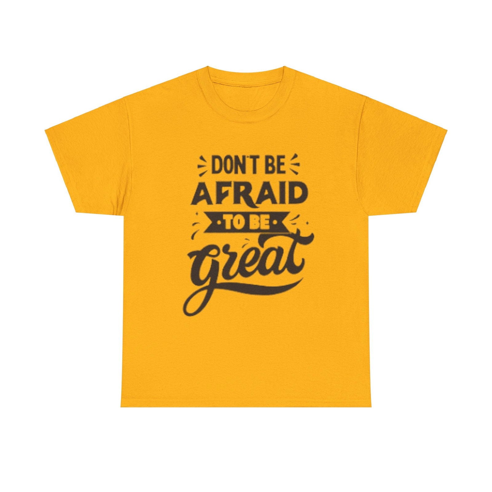 Dont Be Afraid Unisex Heavy Cotton Tee - S-Mart Shop Smart Treasures