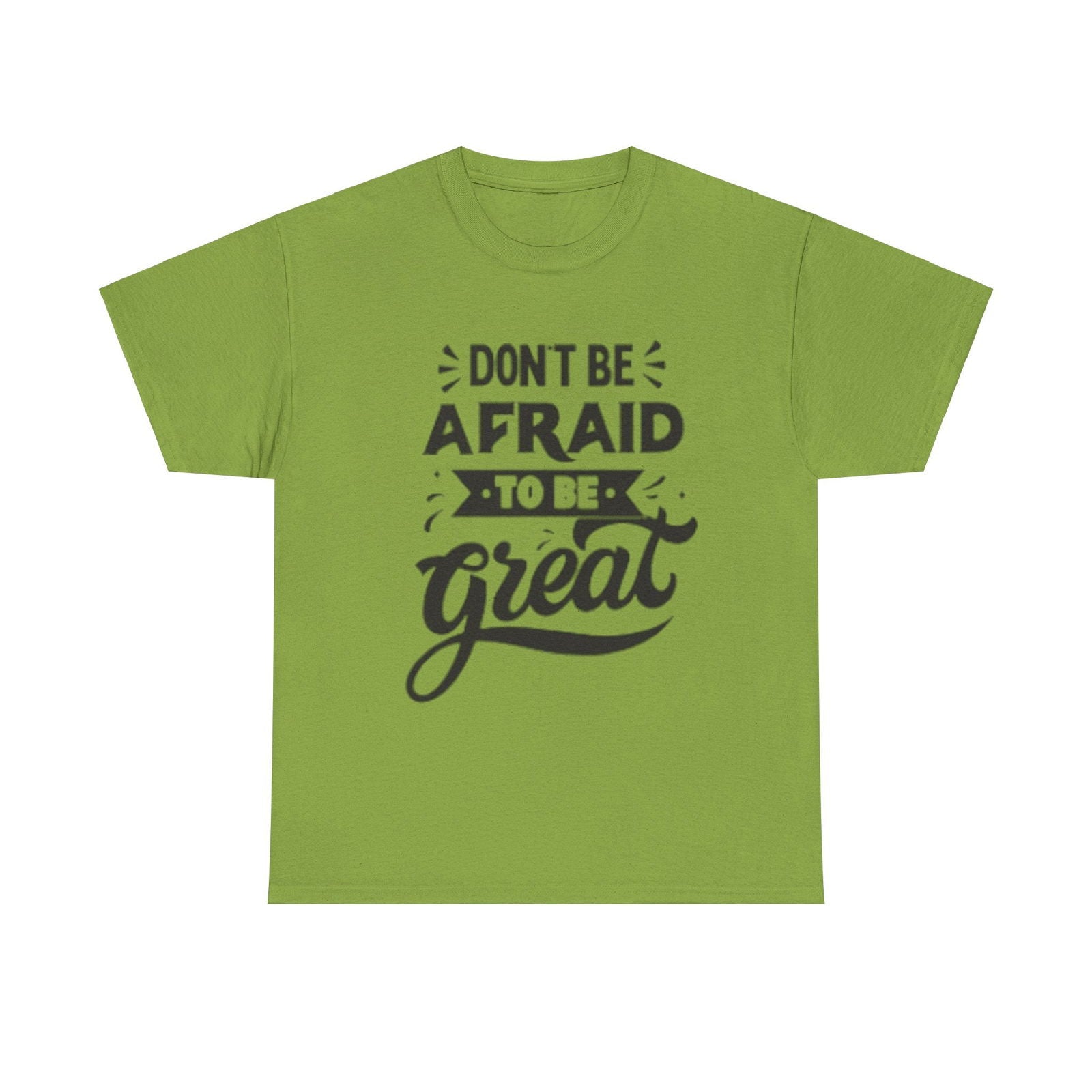 Dont Be Afraid Unisex Heavy Cotton Tee - S-Mart Shop Smart Treasures