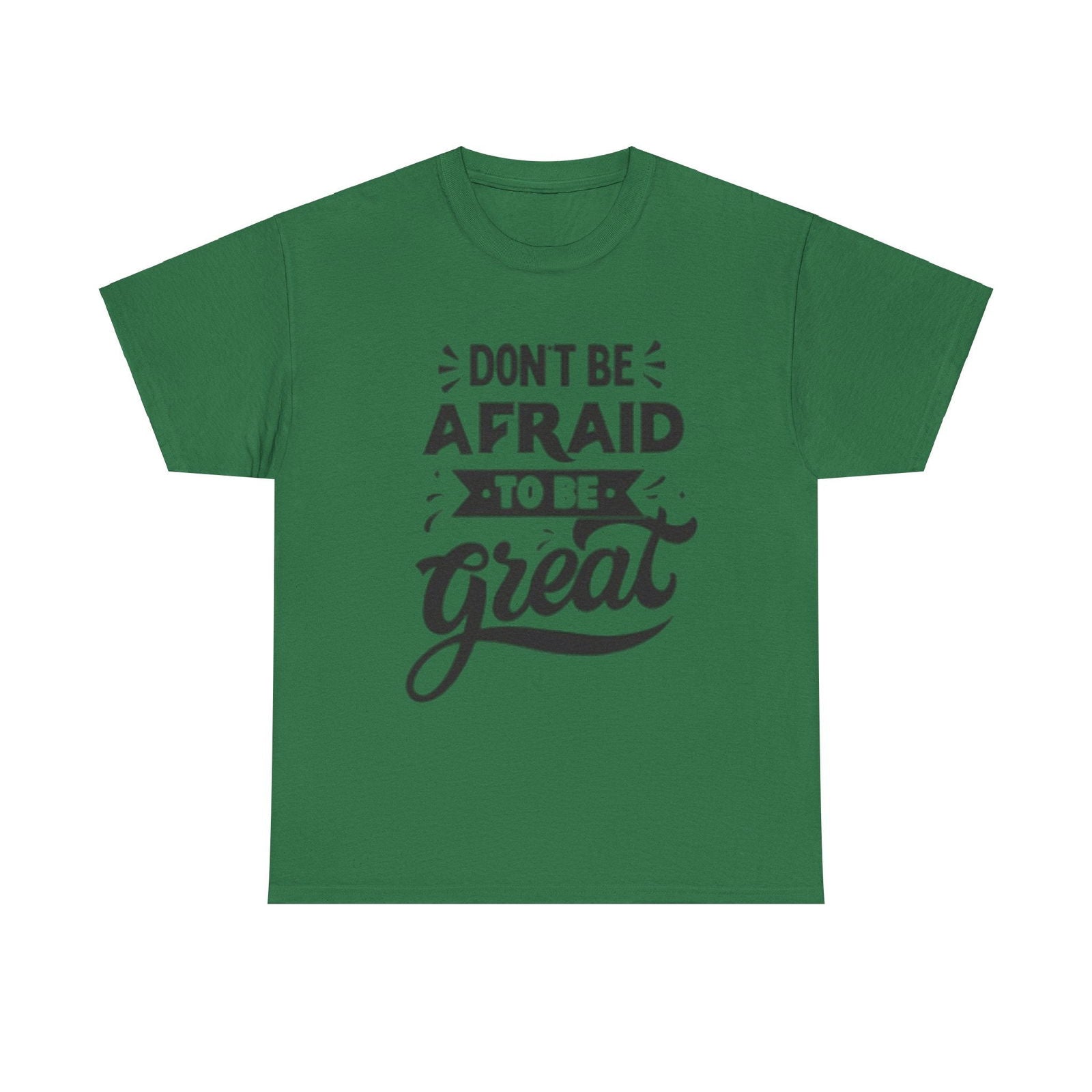 Dont Be Afraid Unisex Heavy Cotton Tee - S-Mart Shop Smart Treasures