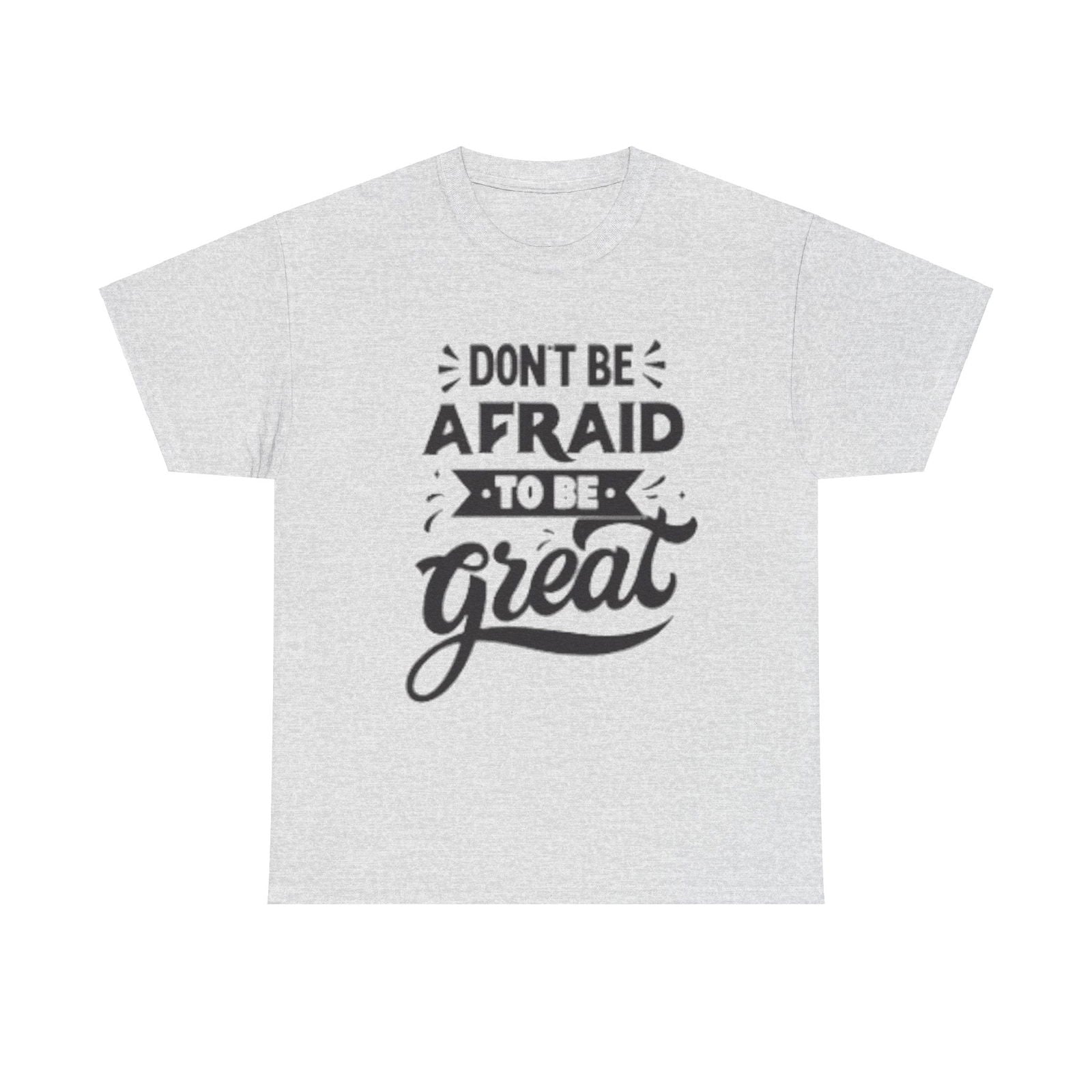 Dont Be Afraid Unisex Heavy Cotton Tee - S-Mart Shop Smart Treasures