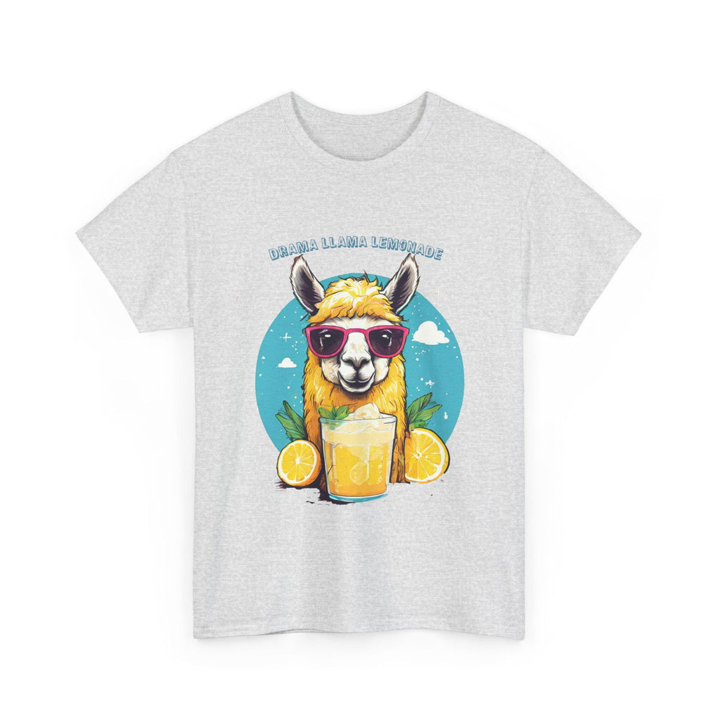 Drama Llama Lemonade Unisex Heavy Cotton Tee - S-Mart Shop Smart Treasures