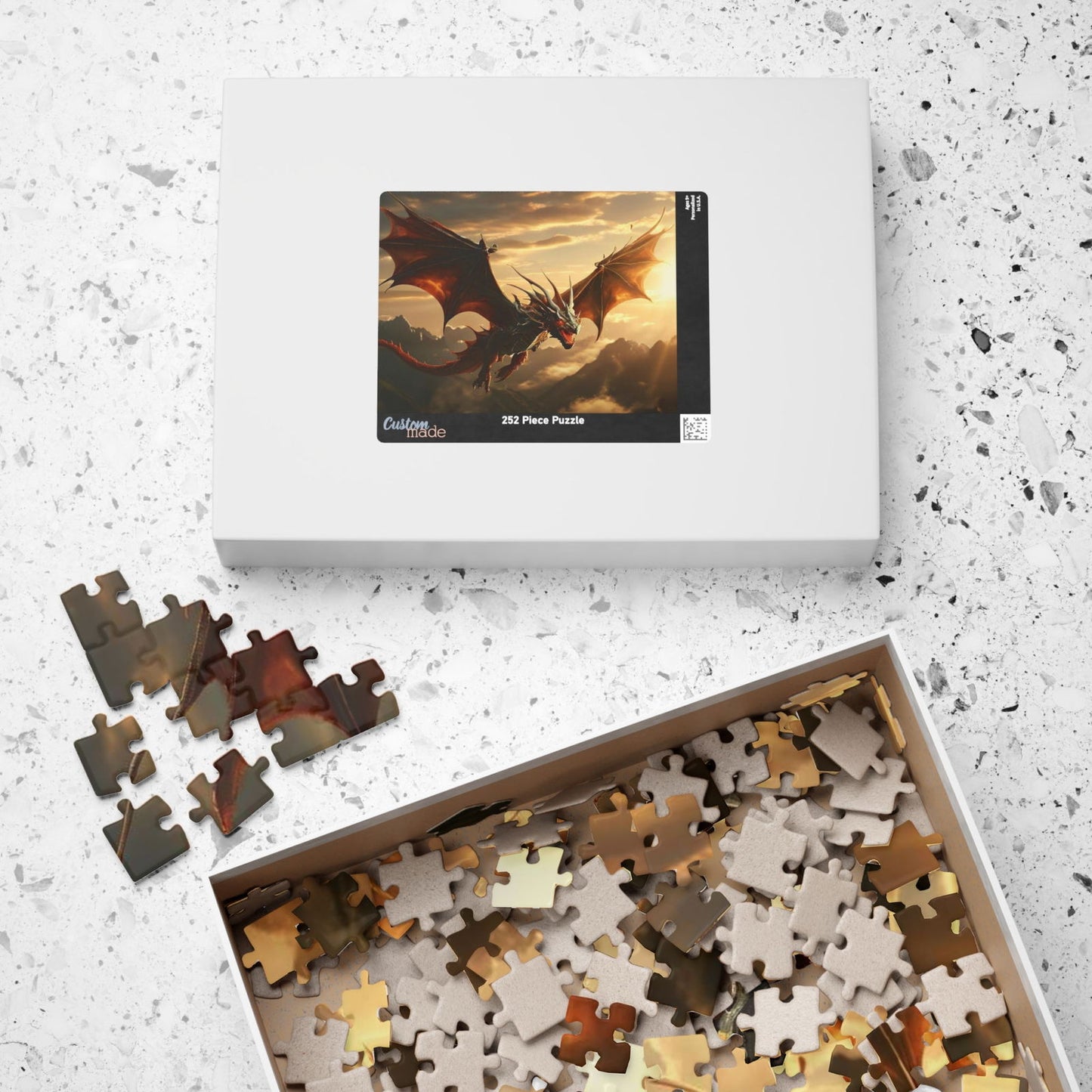 Epic Dragon flight Puzzle (110, 252, 520, 1014-piece) - S-Mart Shop Smart Treasures