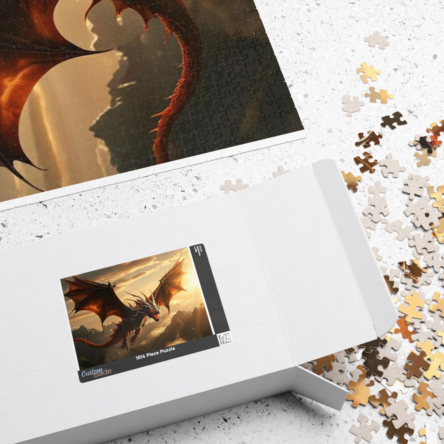 Epic Dragon flight Puzzle (110, 252, 520, 1014-piece) - S-Mart Shop Smart Treasures