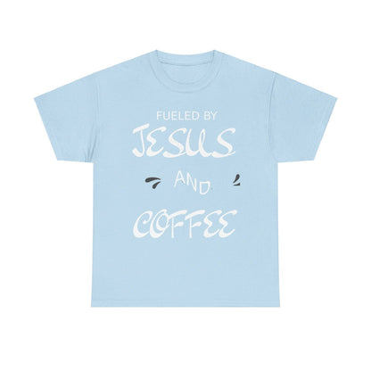 Fueled By Jesus Unisex Heavy Cotton Tee - S-Mart Shop Smart Treasures