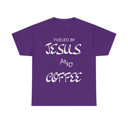 Fueled By Jesus Unisex Heavy Cotton Tee - S-Mart Shop Smart Treasures