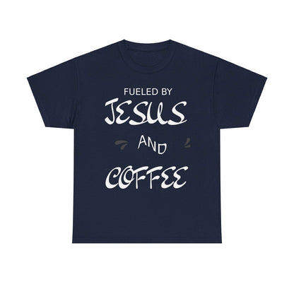Fueled By Jesus Unisex Heavy Cotton Tee - S-Mart Shop Smart Treasures