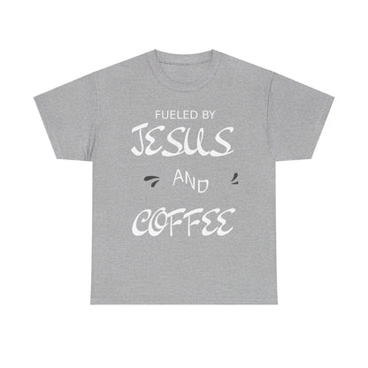 Fueled By Jesus Unisex Heavy Cotton Tee - S-Mart Shop Smart Treasures