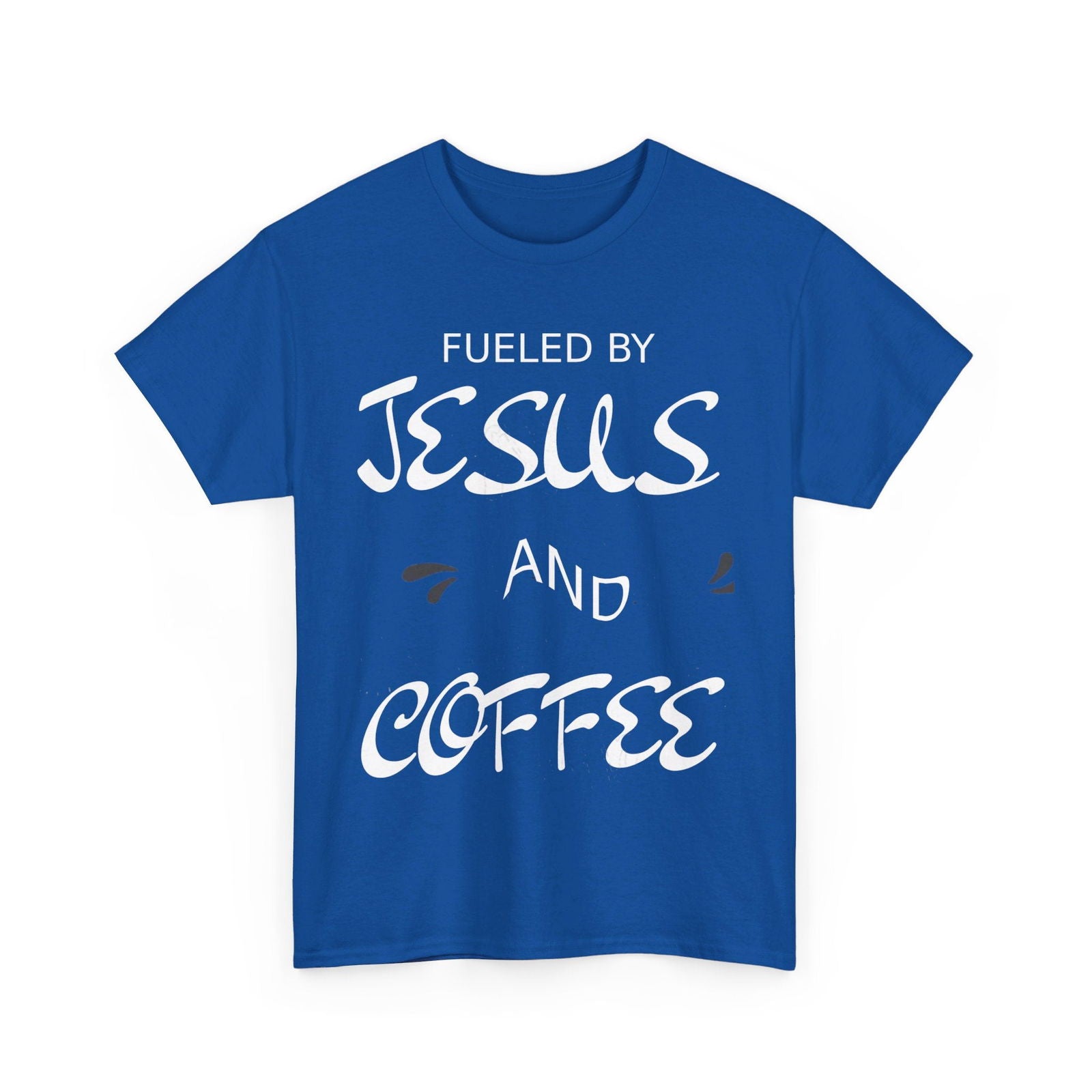 Fueled By Jesus Unisex Heavy Cotton Tee - S-Mart Shop Smart Treasures