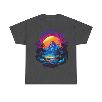 Getaway Oasis Unisex Heavy Cotton Tee - S-Mart Shop Smart Treasures