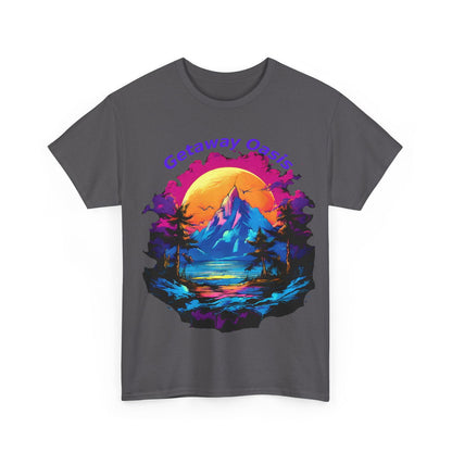 Getaway Oasis Unisex Heavy Cotton Tee - S-Mart Shop Smart Treasures