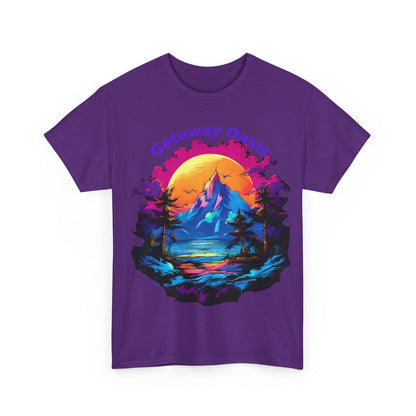 Getaway Oasis Unisex Heavy Cotton Tee - S-Mart Shop Smart Treasures