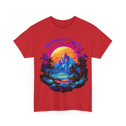 Getaway Oasis Unisex Heavy Cotton Tee - S-Mart Shop Smart Treasures