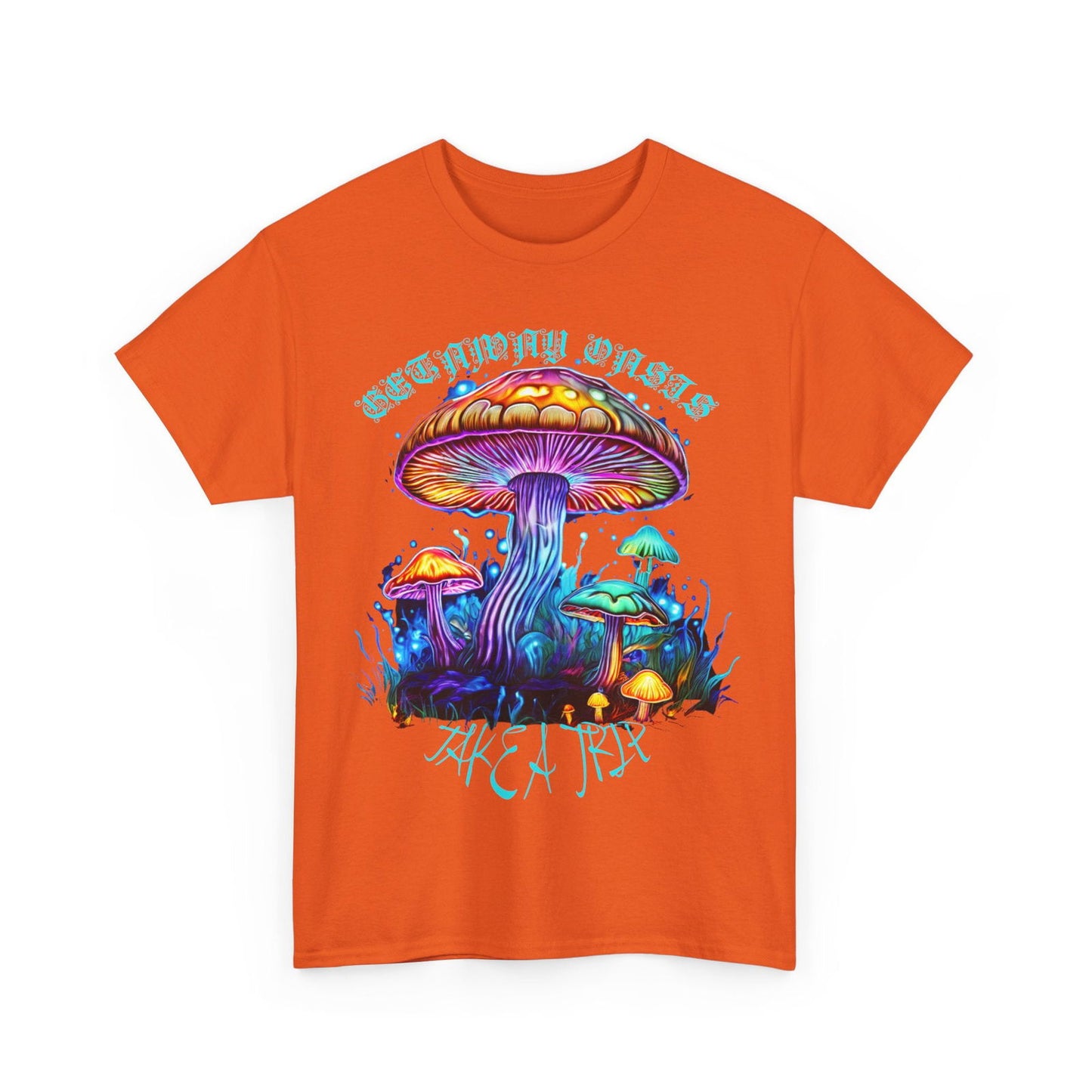 Getaway Trip Oasis Unisex Heavy Cotton Tee - S-Mart Shop Smart Treasures