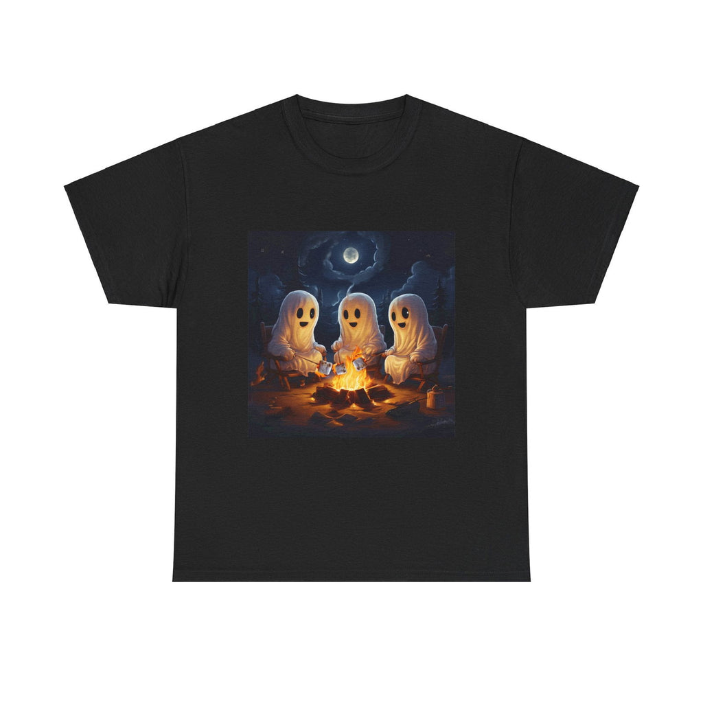 Ghost Camping Unisex Heavy Cotton Tee - S-Mart Shop Smart Treasures