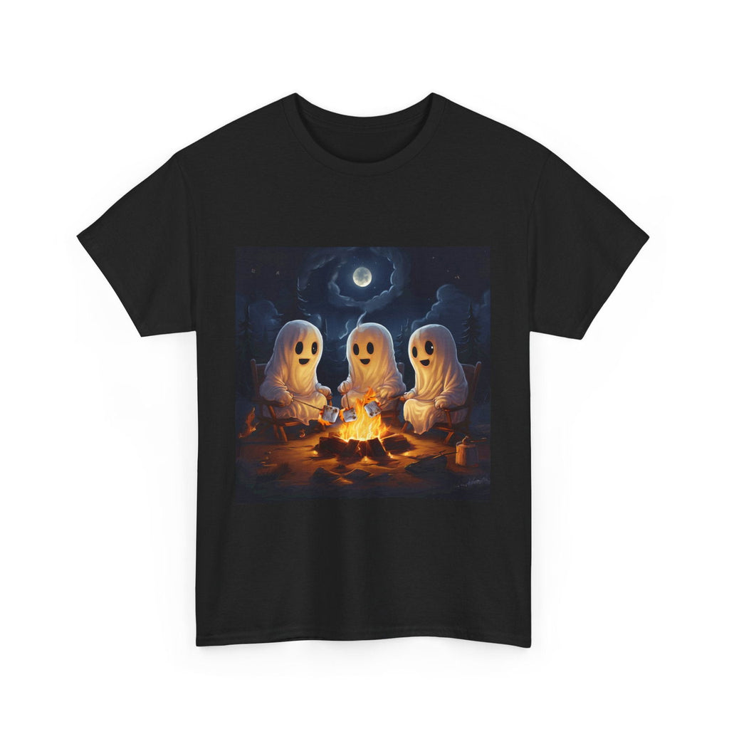 Ghost Camping Unisex Heavy Cotton Tee - S-Mart Shop Smart Treasures