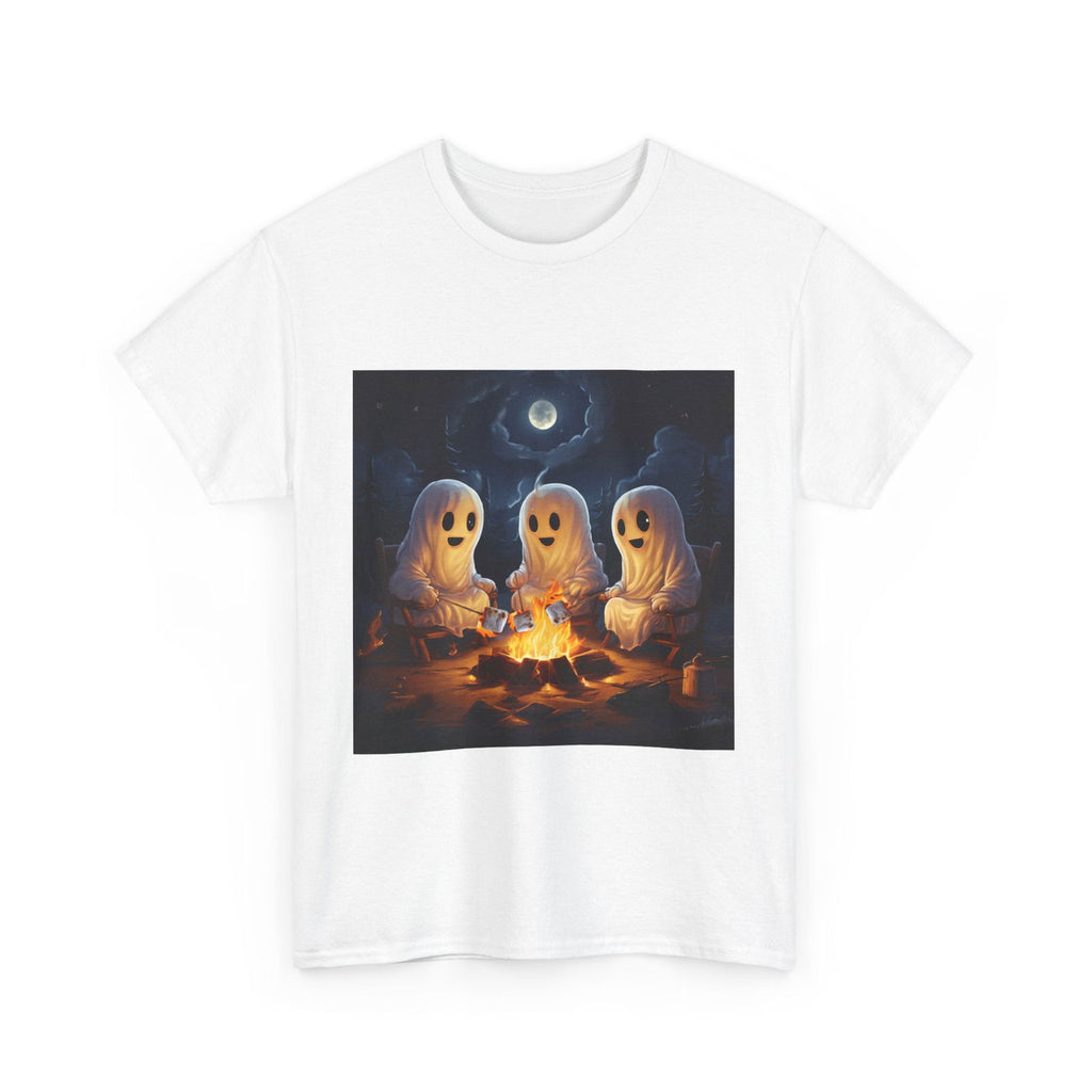 Ghost Camping Unisex Heavy Cotton Tee - S-Mart Shop Smart Treasures