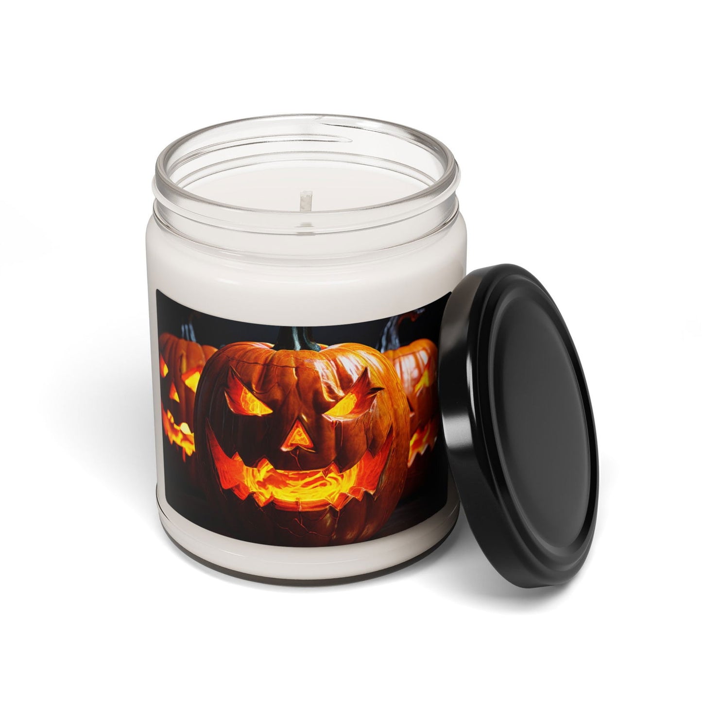 Halloween Jack O Lantern Scented Soy Candle, 9oz - S-Mart Shop Smart Treasures