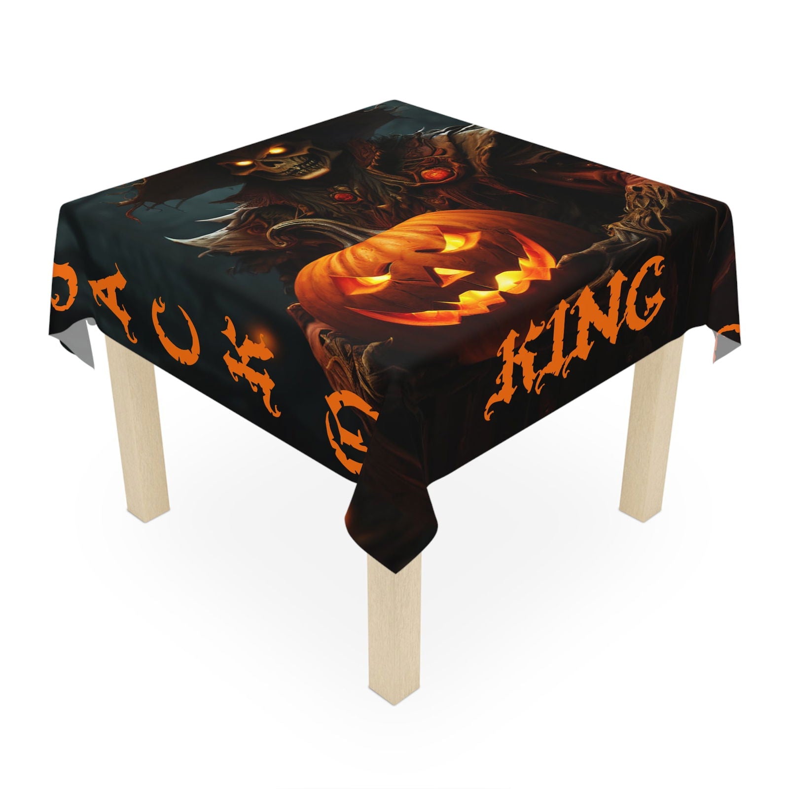 Halloween Jack The Lantern King Tablecloth - S-Mart Shop Smart Treasures