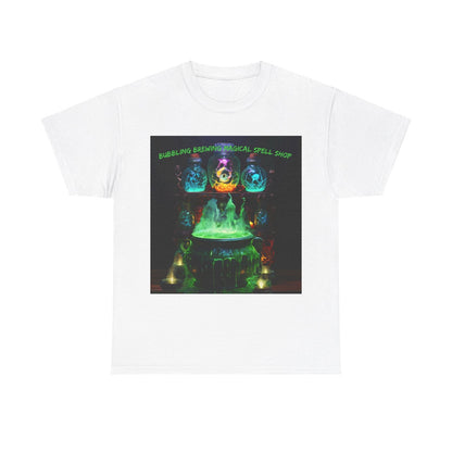 Halloween Witches Brew Unisex Heavy Cotton Tee - S-Mart Shop Smart Treasures